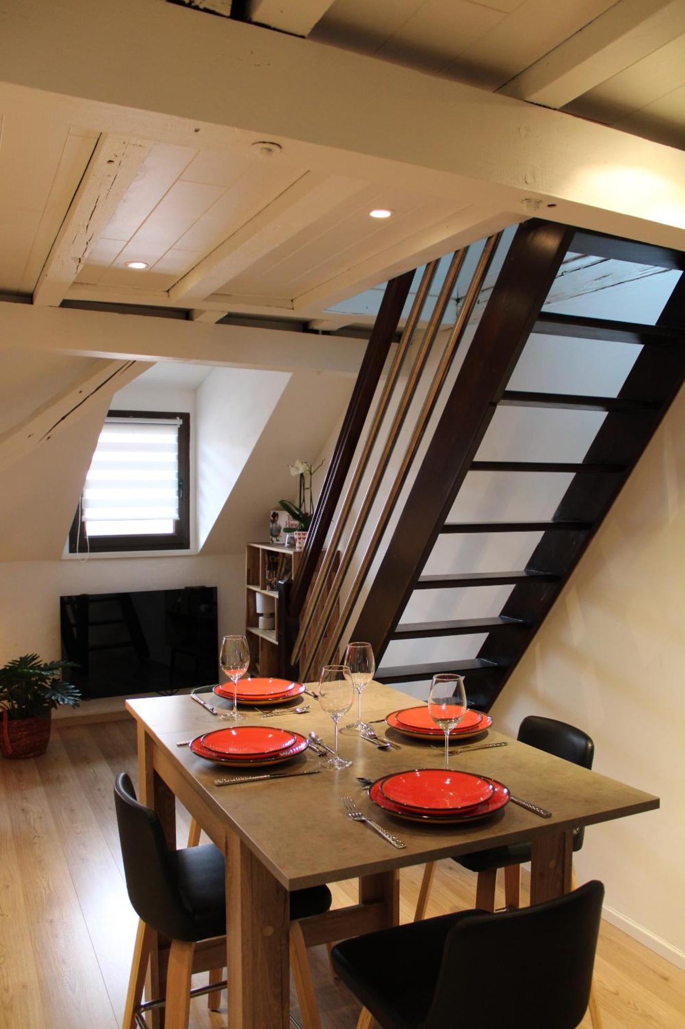 Charmant Duplex Privatise, Climatise, 2 Chambres ستراسبورغ المظهر الخارجي الصورة