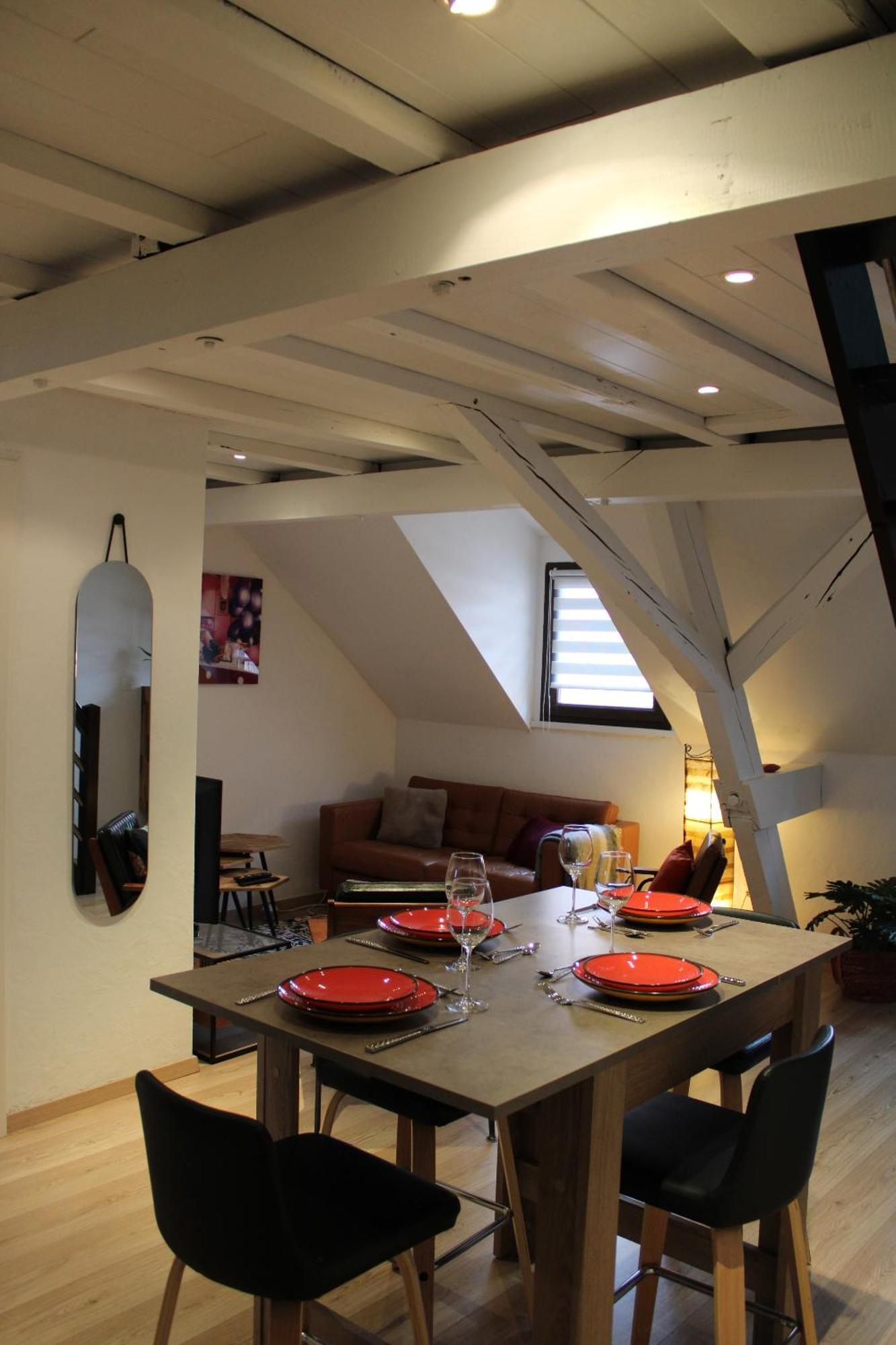 Charmant Duplex Privatise, Climatise, 2 Chambres ستراسبورغ المظهر الخارجي الصورة